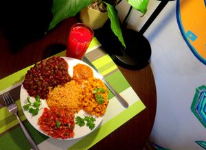 Mexican Burrito at Mama Terra at Mama Terra Veggie Corner in Tbilisi