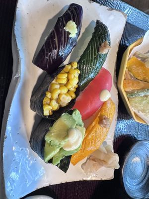 素食壽司  at Kawagoe Kou Sushi in Kawagoe