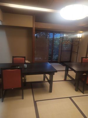 the small room I was in at Kawagoe Kou Sushi in Kawagoe