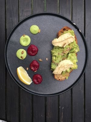 Avo smash  at Kings Garden Cafe in Henderson