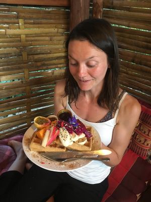 Mmmm so good at Blossom Cafe in Pai