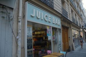 Exterior at Bob's Juice Bar in Paris