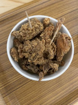 Fried Abalone Mushroom  at Noodle Face - City Square in Johor Bahru