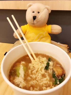 Sesame oil ramen  at Noodle Face - City Square in Johor Bahru
