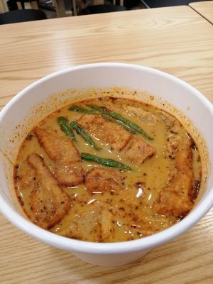 Curry milk ramen at Noodle Face - City Square in Johor Bahru