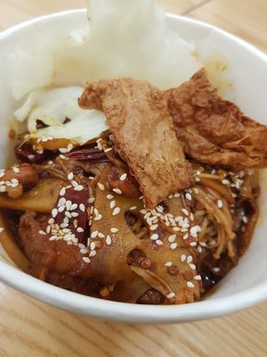 Mala mild spicy at Noodle Face - City Square in Johor Bahru