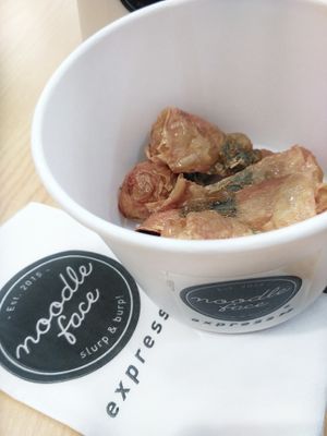 Tofu fish  at Noodle Face - City Square in Johor Bahru