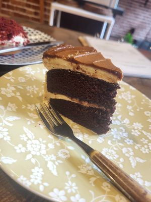 Salted caramel Cake - was good at Rumah Juliet in Jakarta
