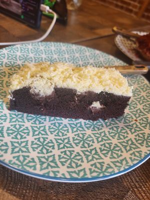 Cheesecake was okay at Rumah Juliet in Jakarta