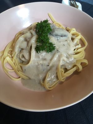 Mushroom Alfredo  at Rumah Juliet in Jakarta
