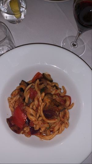 Veg pasta  at The Olive Branch in Worcester