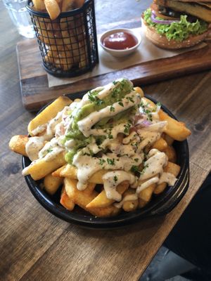 Mexi loaded fries at Gorilla Kitchen in Auckland