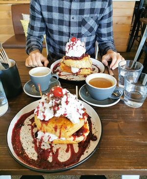 Pancakes at Gorilla Kitchen in Auckland