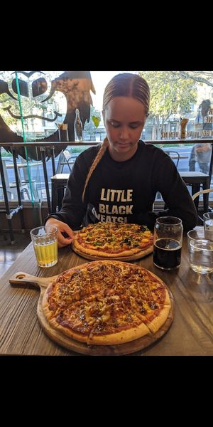 Pizzas at Gorilla Kitchen in Auckland