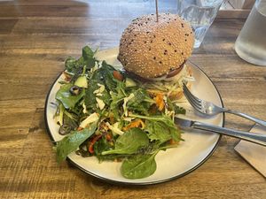 Battered Banana Blossom  at Gorilla Kitchen in Auckland