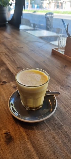 Ginger chai latte at Gorilla Kitchen in Auckland