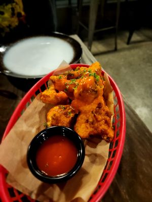 Cauliflower w/Buffalo Sauce at Gorilla Kitchen in Auckland