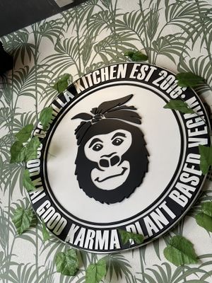 Logo  at Gorilla Kitchen in Auckland