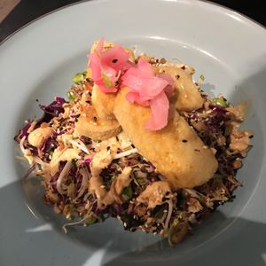 Tofu bowl at Gorilla Kitchen in Auckland