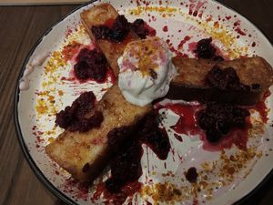 French toast at Gorilla Kitchen in Auckland