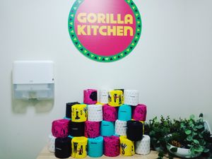 Even the toilet looked nice!! at Gorilla Kitchen in Auckland