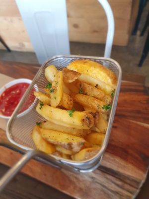 Fries at Gorilla Kitchen in Auckland