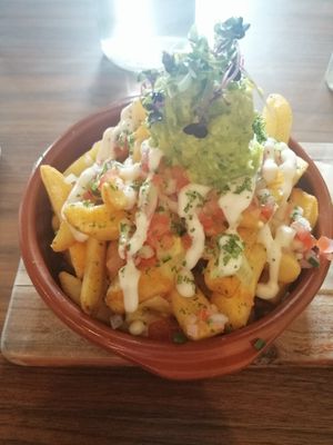Mexi fries at Gorilla Kitchen in Auckland
