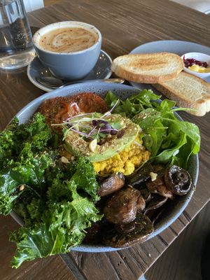 Brekkie at Gorilla Kitchen in Auckland