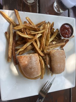Jackfruit sandwich   at Forager Brewery in Rochester