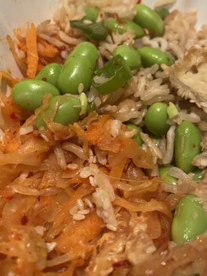 hair in food   at Boo's Kitchen in Mumbles