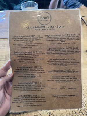   at Boo's Kitchen in Mumbles