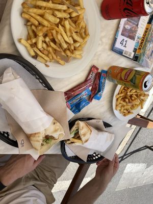   at Falafel in Antibes