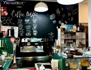 Service area  at Roots Cafe in Cascais