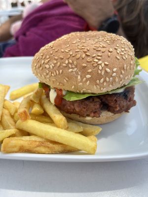   at Roots Cafe in Cascais