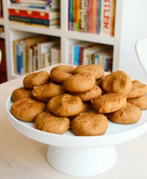The vegan cookies, a must try! at Roots Cafe in Cascais