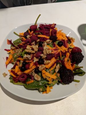 Immunity salad at Roots Cafe in Cascais