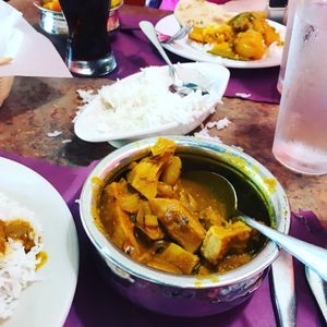 Katahar and Garlic Roti at Everest on Grand in St Paul