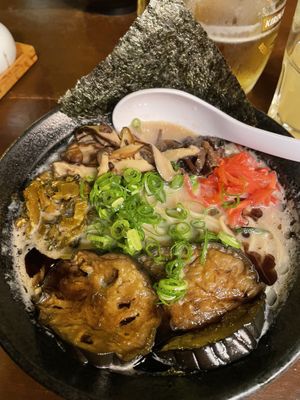 Vegan tonkotsu ramen  at Niko Niko Ramen in Berlin