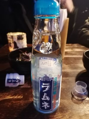 Ramune (japanische Limonade) at Niko Niko Ramen in Berlin