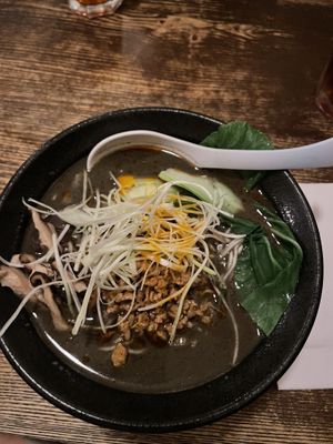black sesame tan tan vegan  at Niko Niko Ramen in Berlin