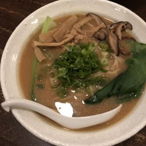 Miso based vegan ramen  at Niko Niko Ramen in Berlin