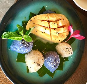 Mango sticky rice at Sea Salt Restaurant in Koh Samui