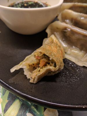 Yasai Gyoza [£5.75] - Vegan at Wagamama in Guildford