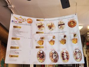 Menu at Jafar's Mediterranean Grill in Van Alstyne