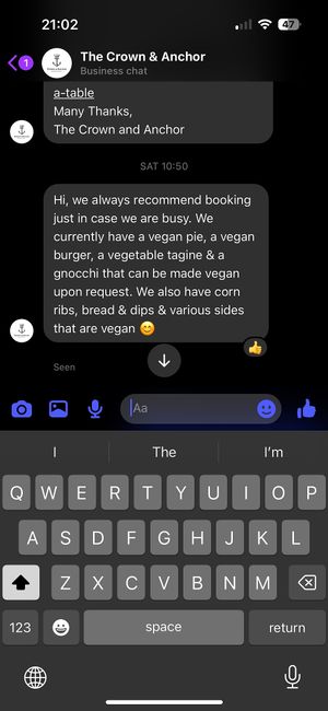   at The Crown and Anchor in Barnsley