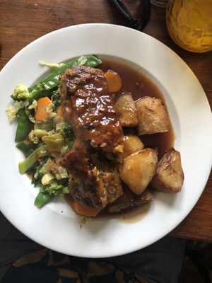 Sunday lunch at The Crown and Anchor in Barnsley