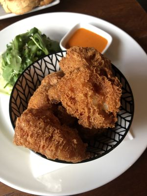 Cauliflower wings at Thrive Bar & Kitchen in Edinburgh