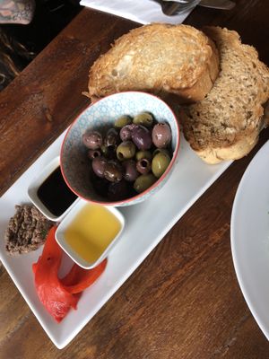 Antipasti platter at Thrive Bar & Kitchen in Edinburgh