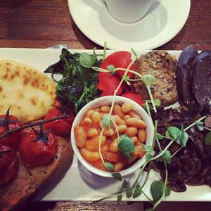 Vegan breakfast  at Thrive Bar & Kitchen in Edinburgh