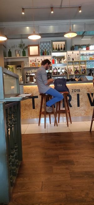 Bar at Thrive Bar & Kitchen in Edinburgh